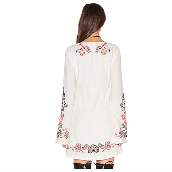 FREE PEOPLE LONG SLEEVE MINI DRESS - Picture 3 of 5